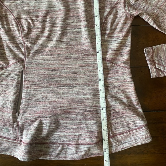 Lululemon Close to Crossing Long Sleeve in Space Dye Camo Plumful Smokey Blush - Picture 7 of 8